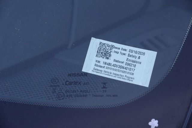 2025 Nissan Altima 2.5 SV